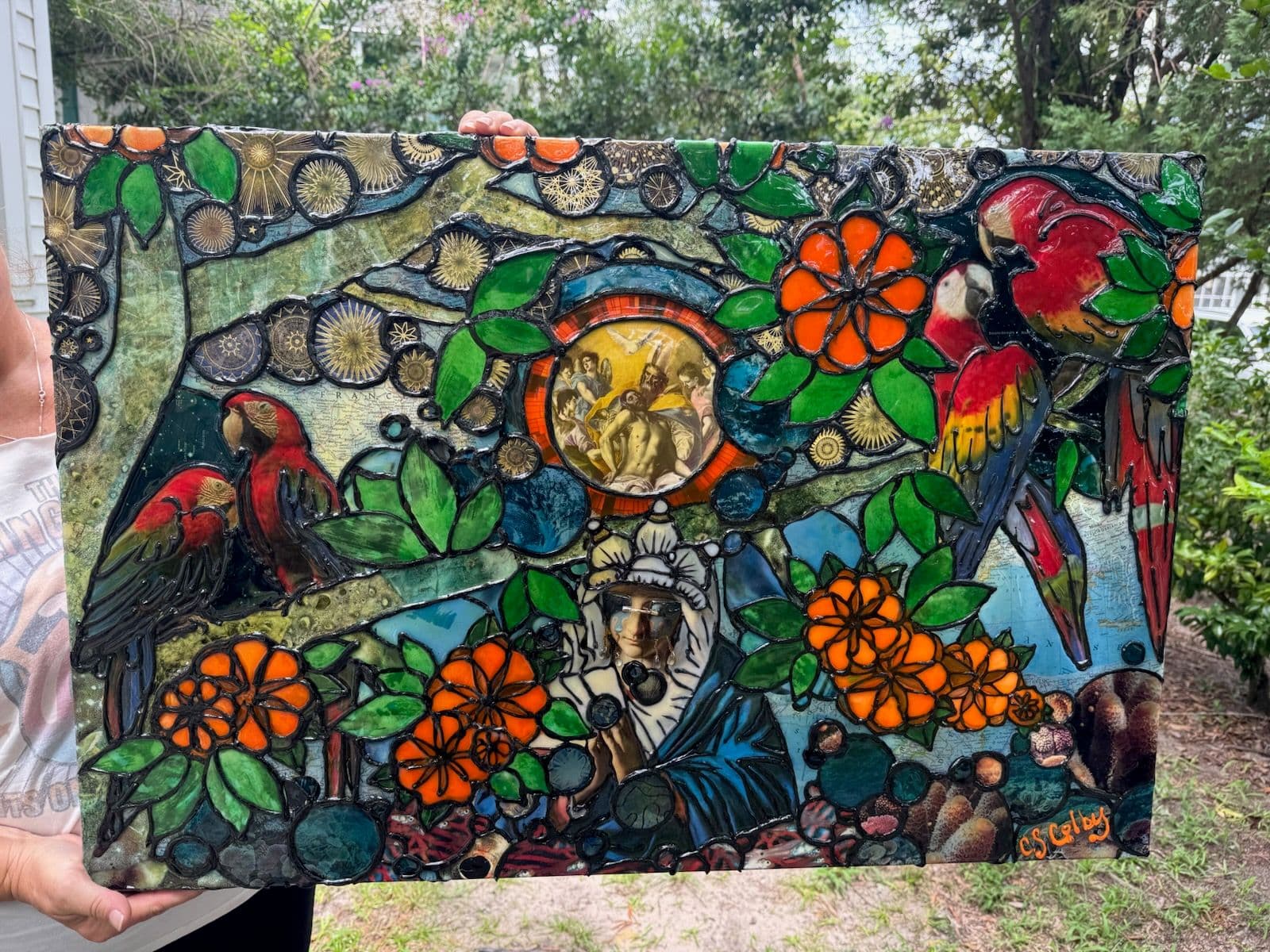 Vibrant Art Unveiled in Electrical Collaboration image