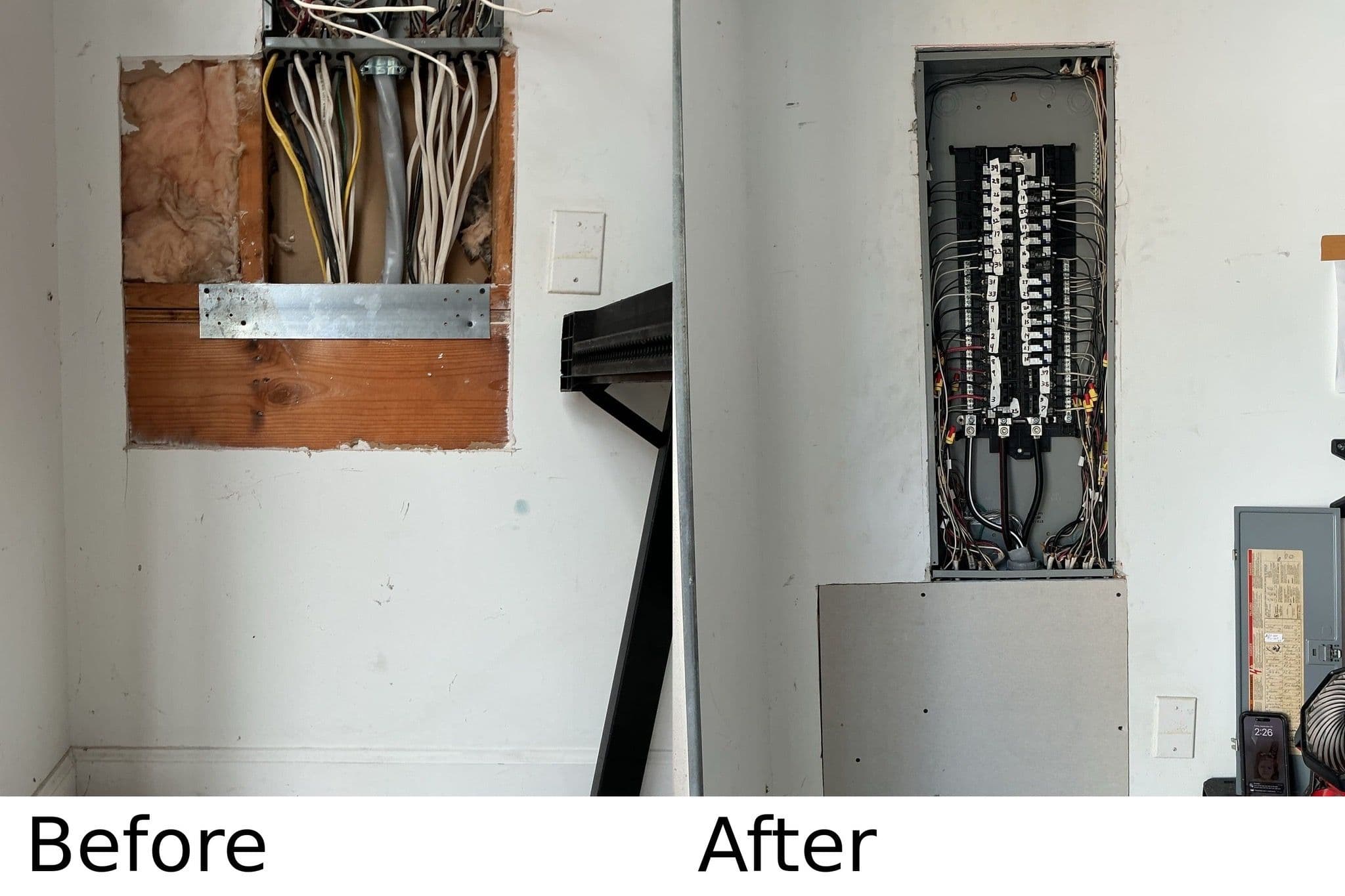 Project Seamless Electrical Panel Upgrade in Leland image
