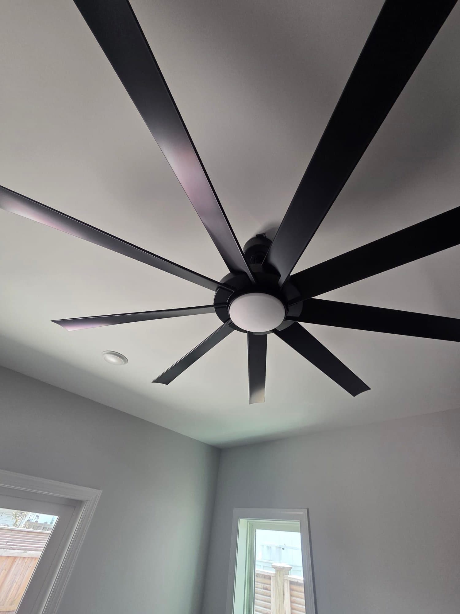 Gallery photos for Four Oversized Ceiling Fan Installations in Carolina Beach: Image #2