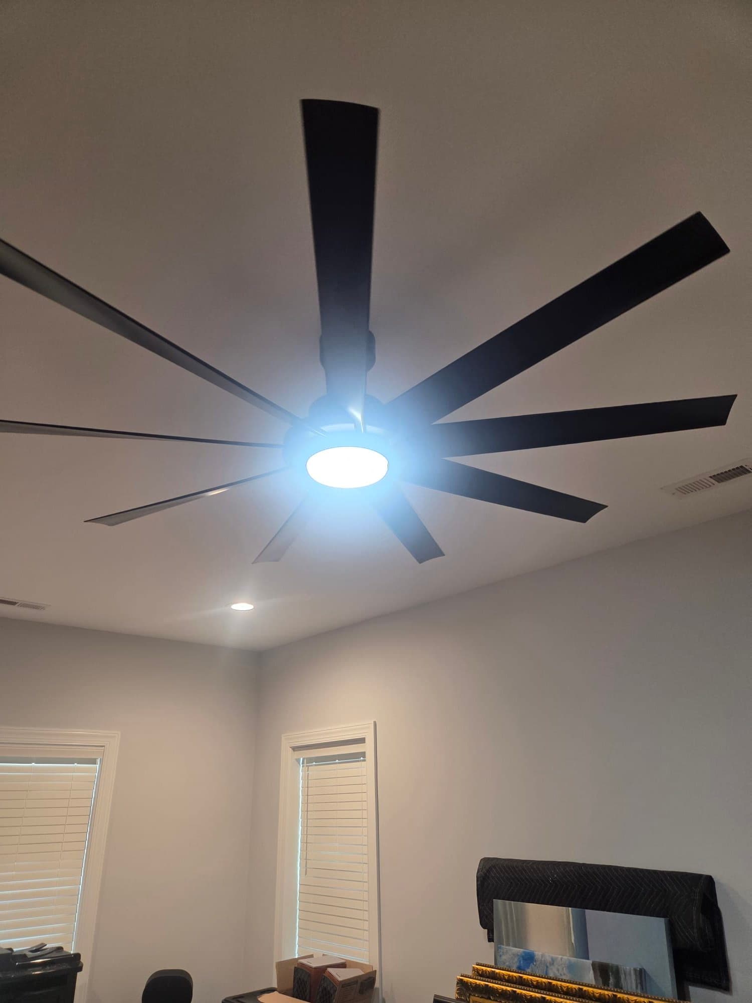 Four Oversized Ceiling Fan Installations in Carolina Beach image