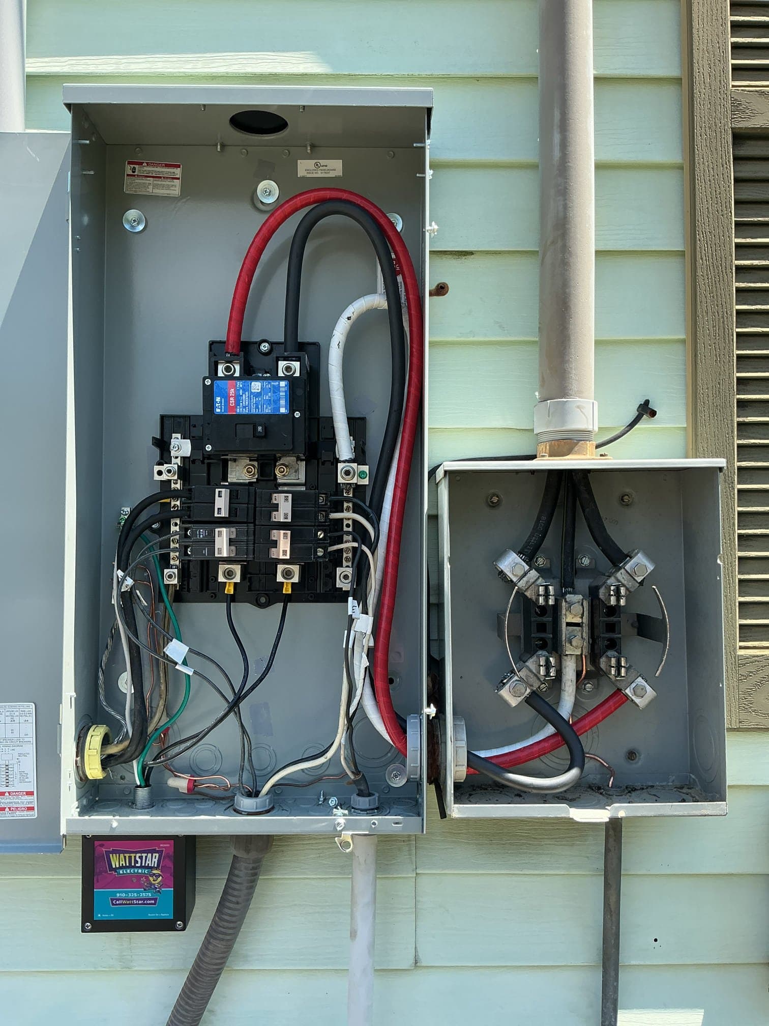 Gallery photos for Full Outdoor Main Panel Replacement Done Right in One Day: Image #1