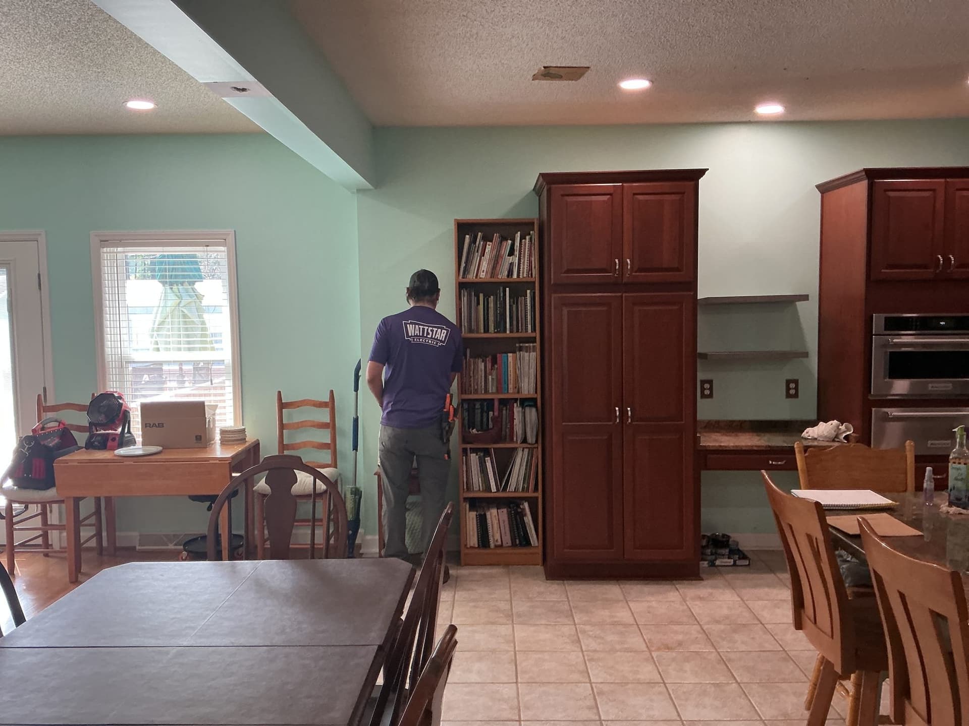 Gallery photos for Recessed Lighting Installation Across Kitchen and Living Area in Wilmington: Image #2