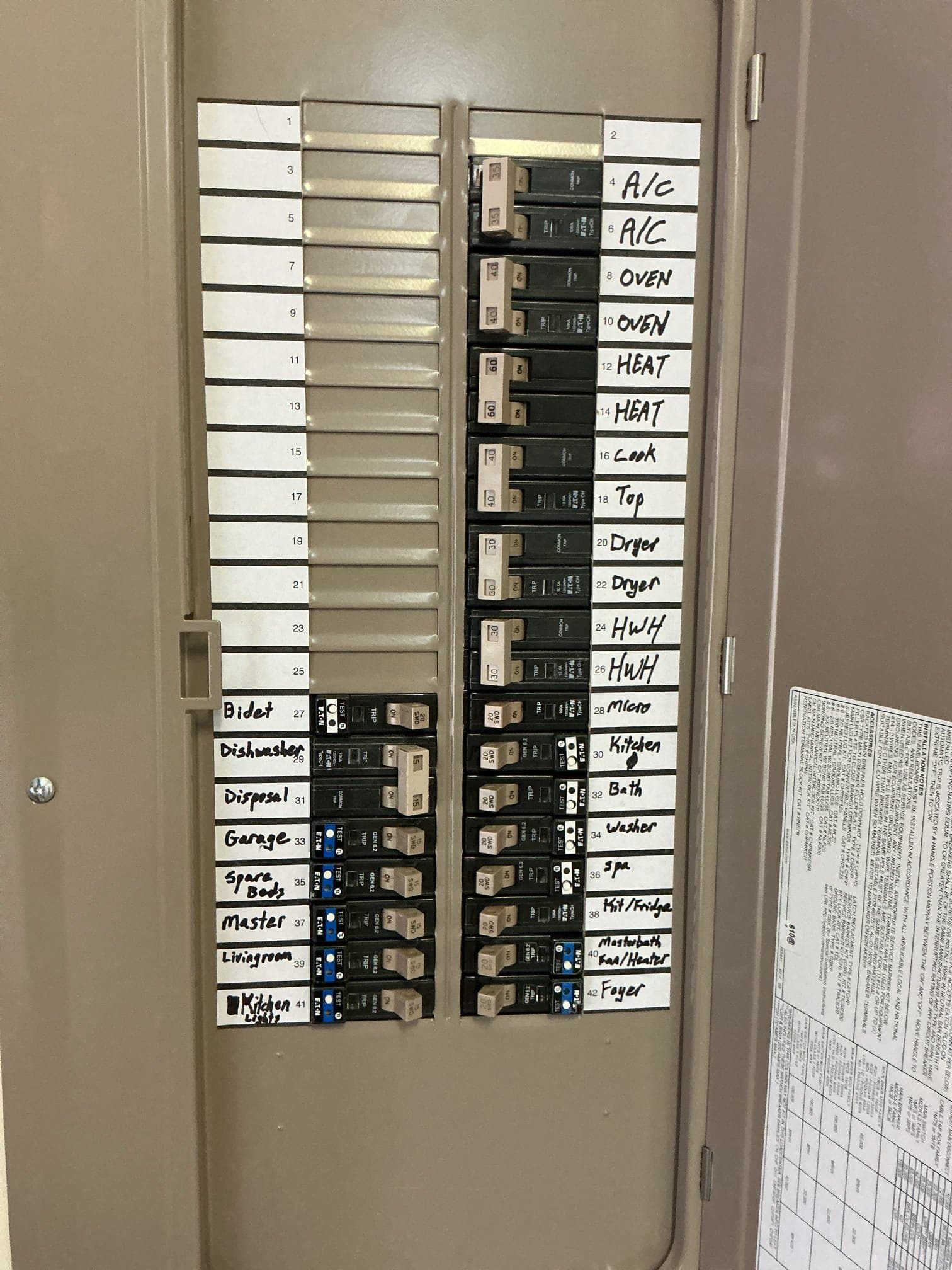 Gallery photos for Electrical Panel Replacement That Started as a Safety Hazard: Image #1