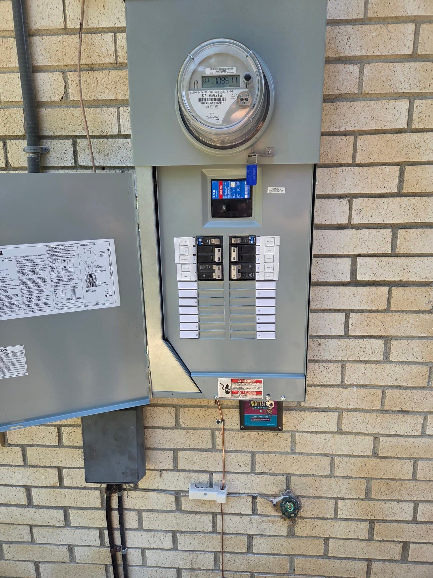 Meter Panel Combo Upgrade with Surge Protection and New Riser image