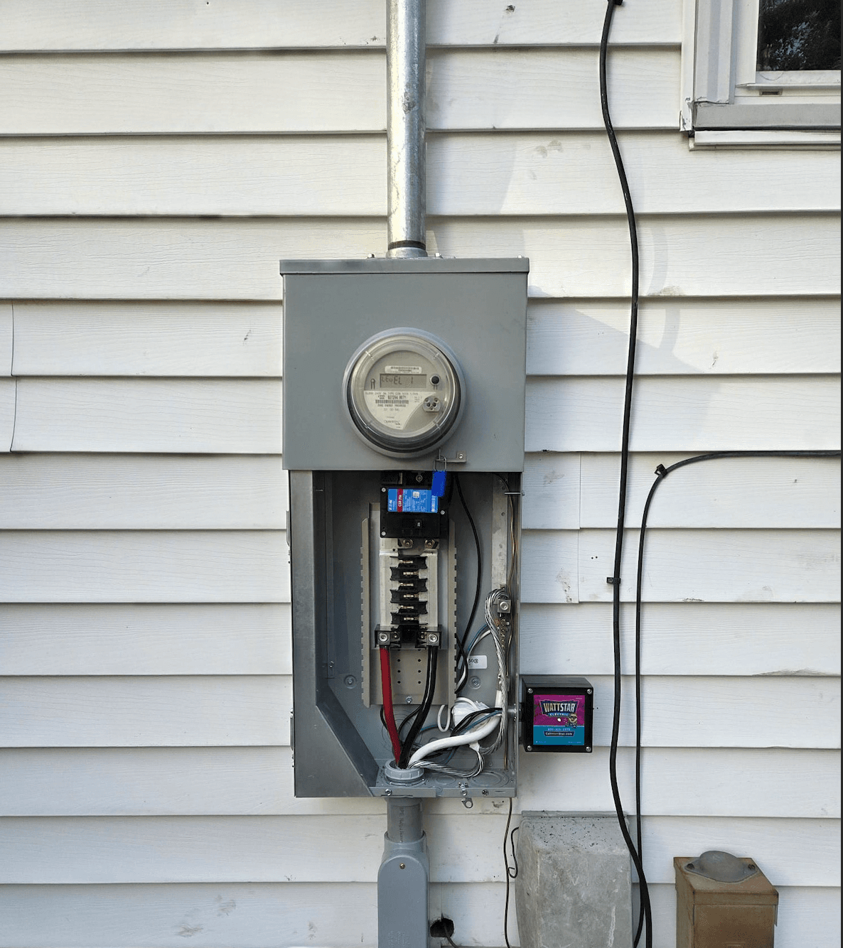 Meter Base Replacement With Surge Protection Added image