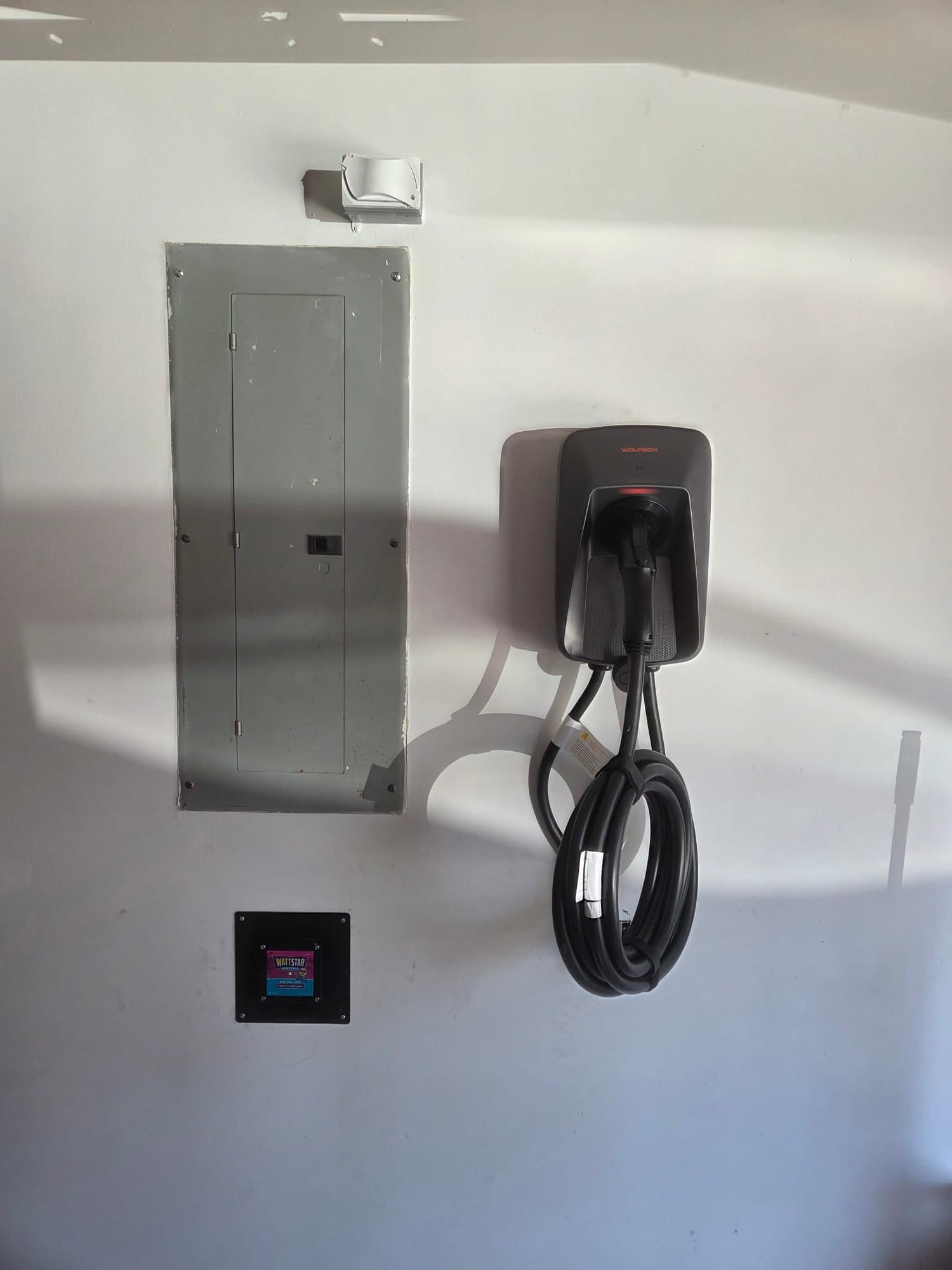 EV Charger Install With Duke Energy Rebate and Surge Protection image