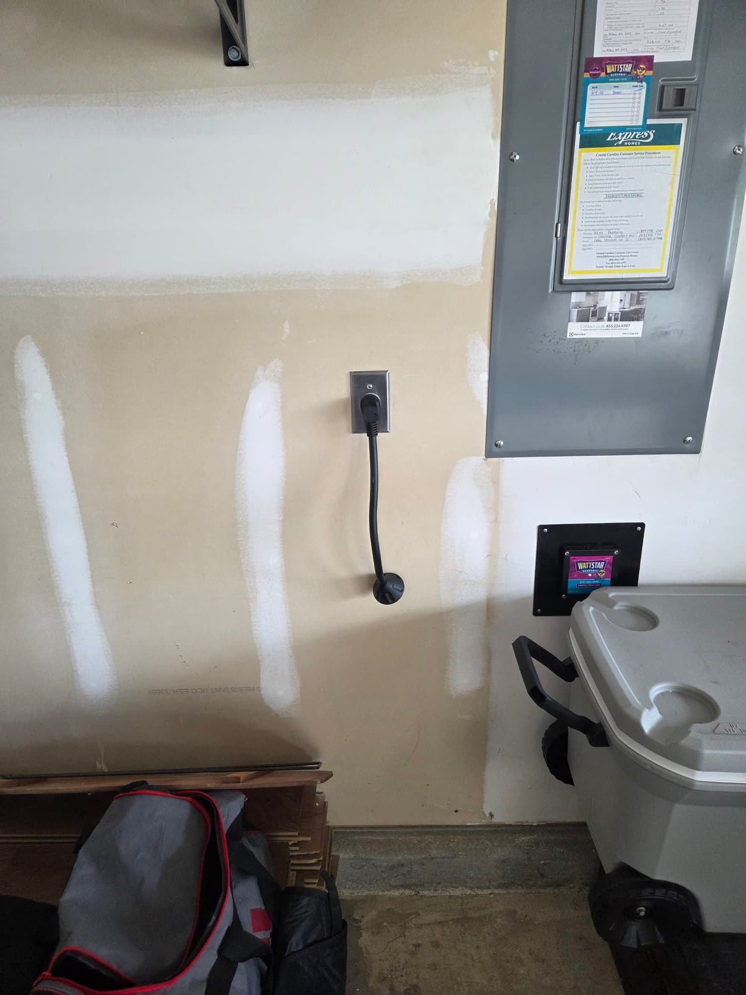 Gallery photos for Dedicated EV Charger Outlet Install With Whole-Panel Surge Protection: Image #1