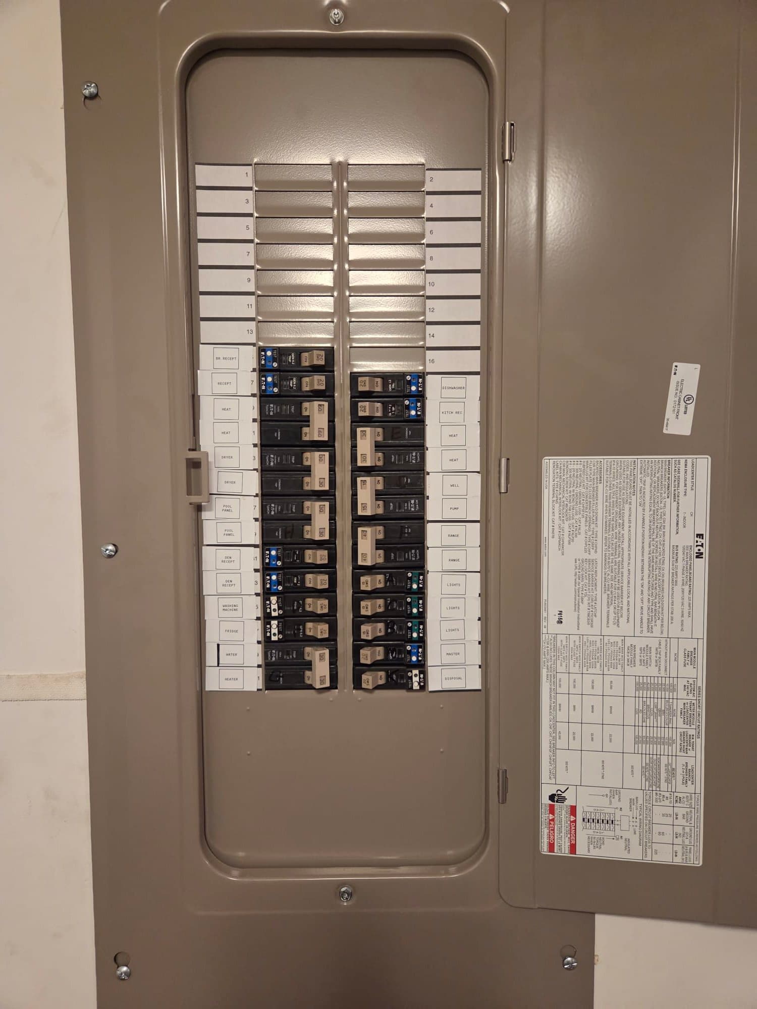 Eaton CH Panel Upgrade with Copper Bus Bar and Lifetime Warranty image