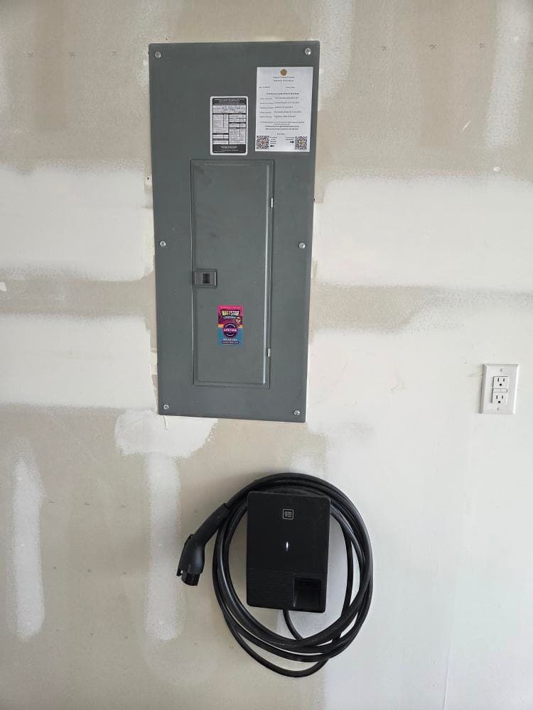 Home Away From Home Gets a Dedicated EV Charger and TV Mounts image