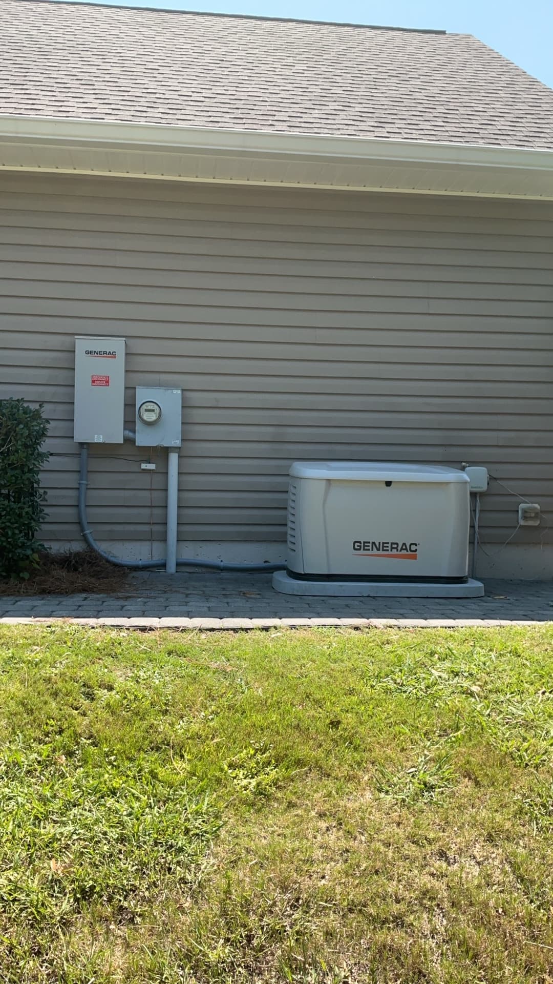 Gallery photos for Whole-Home Generac Generator Installed and Ready to Go: Image #2