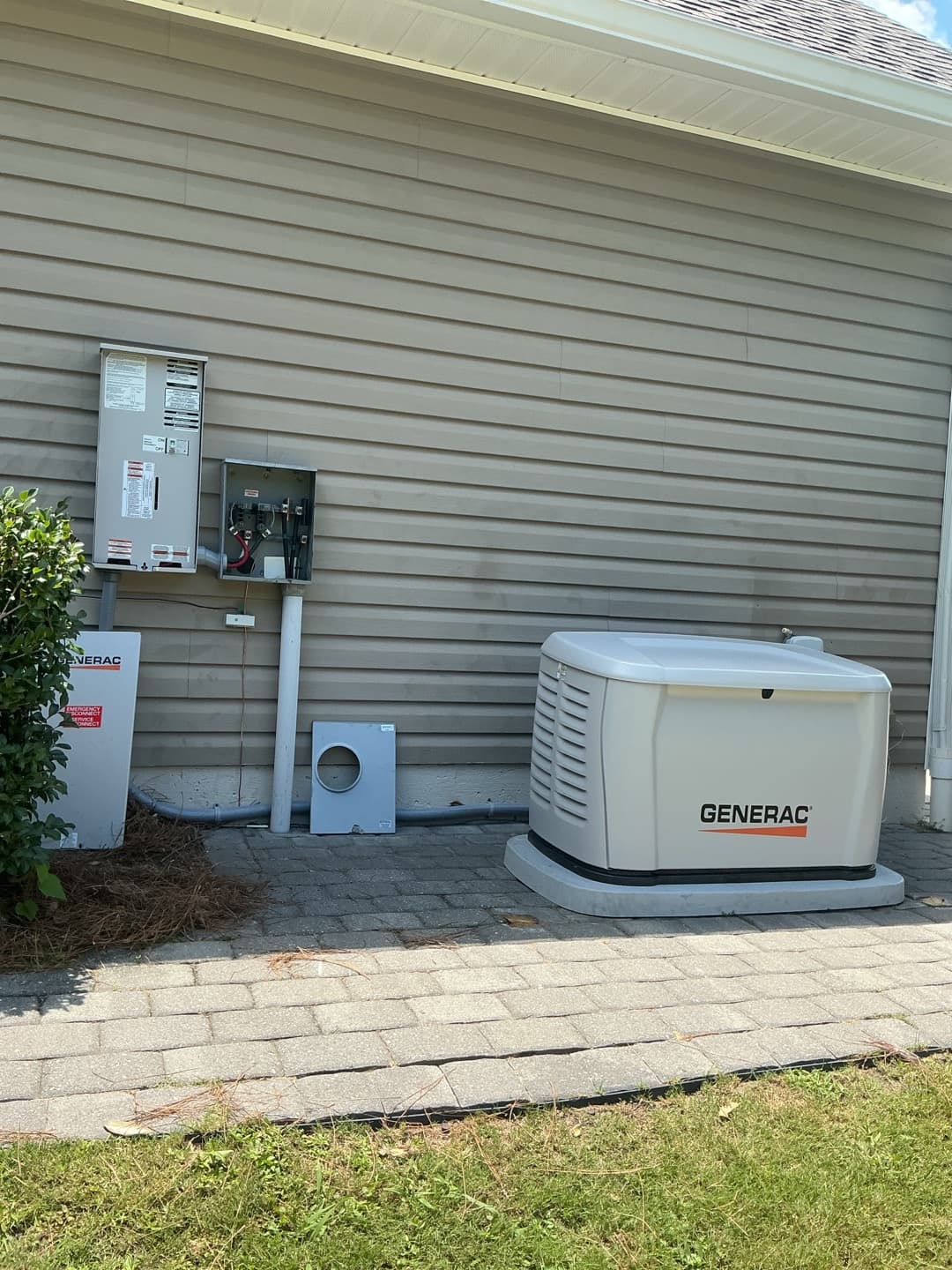 Gallery photos for Whole-Home Generac Generator Installed and Ready to Go: Image #1