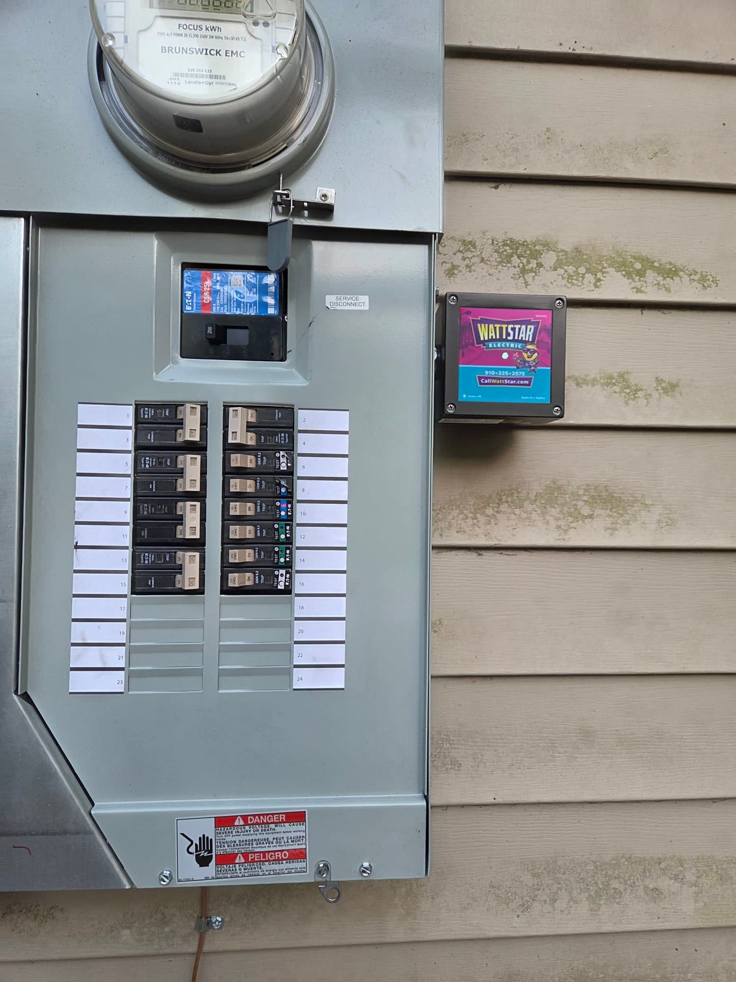 Gallery photos for Meter Panel Combo with Full Surge Protection Installed for Brunswick Family: Image #3