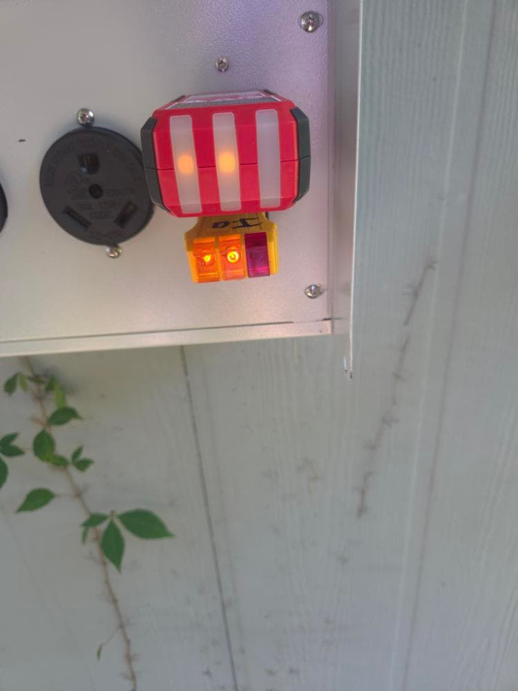 Gallery photos for 50-Amp RV Outlet Installation with Subpanel Wiring: Image #1