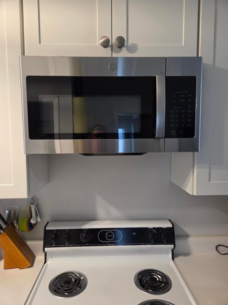 Gallery photos for Dedicated Circuit and Over-the-Range Microwave Install for Kitchen Upgrade: Image #1
