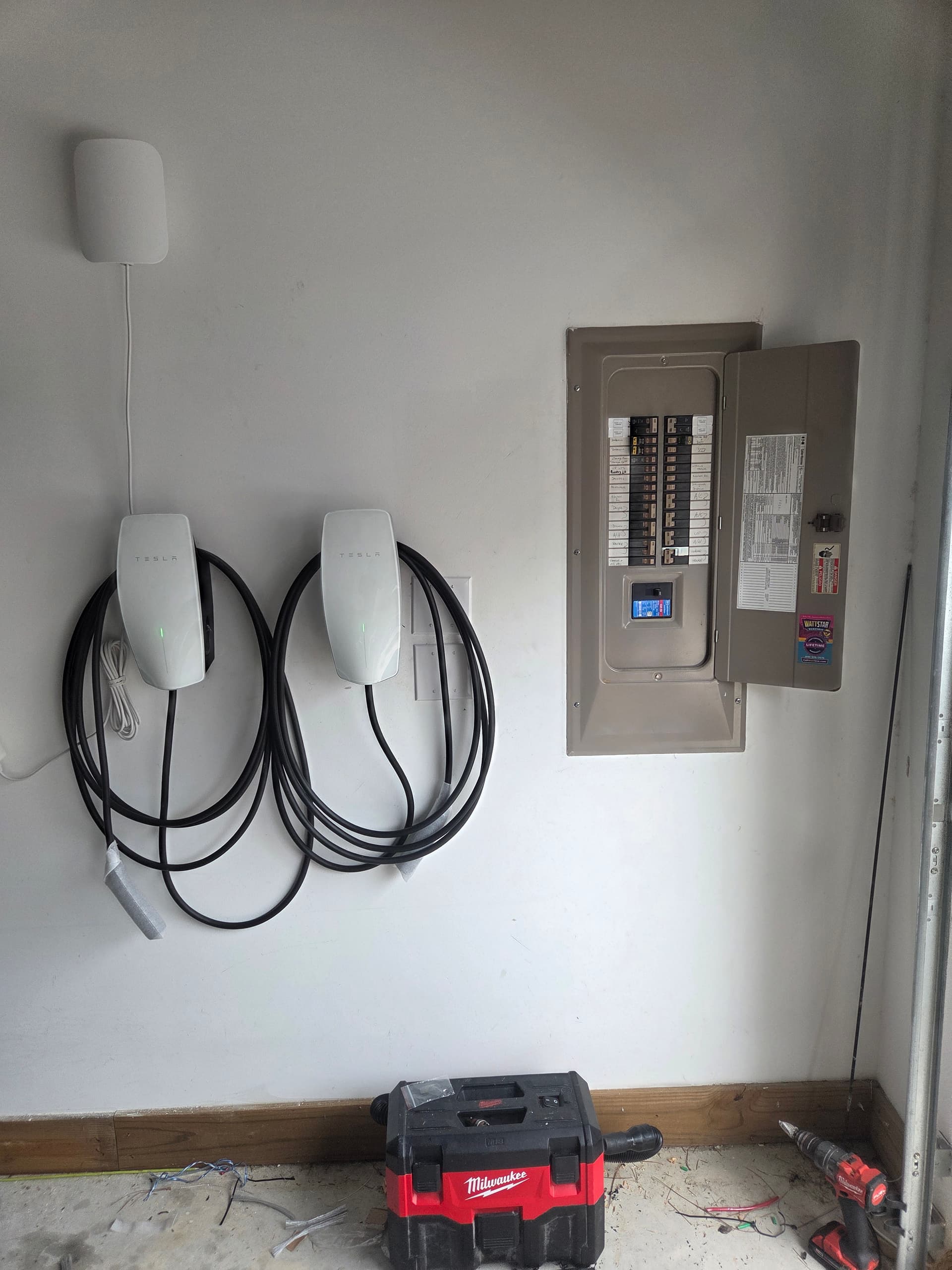 Fixing a Bad EV Charger Install - 2 Tesla Wall Connectors Done Right image