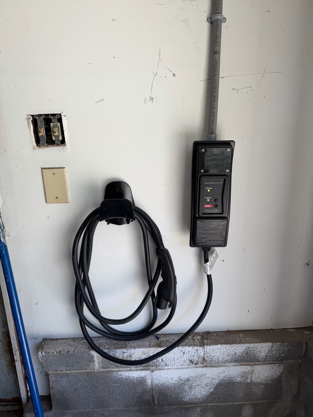 Home EV Charger Install That Saved the Homeowner Over $1,100 image